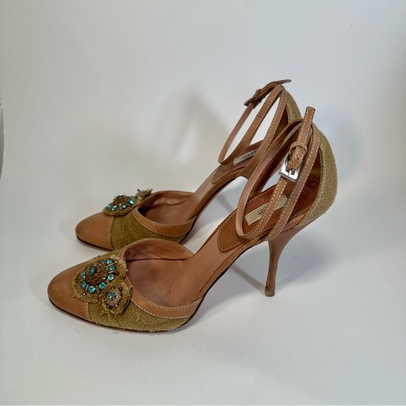 Prada D’Orsay Crystal Pumps - Picture 4 of 12